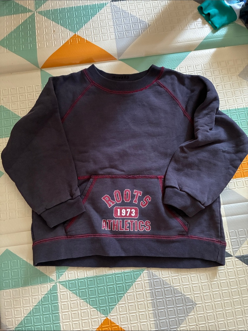 20/25$ 🧸 Roots 1973 Athletics Crewneck Sweater - Navy